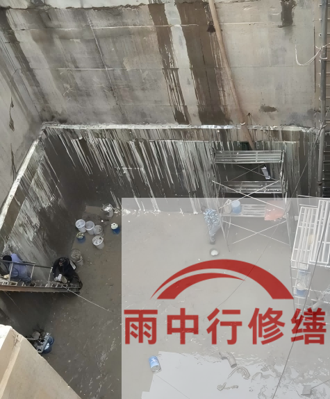 奉贤中国五矿某大型污水处理厂堵漏案例